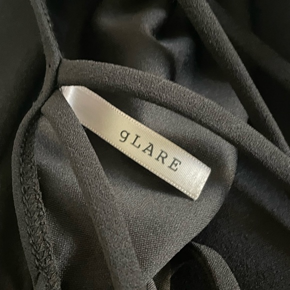 BLACK STRAPPED DRESS - Picture 3 of 3